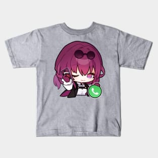 Honkai Star Rail Chibi Kafka 4 Kids T-Shirt